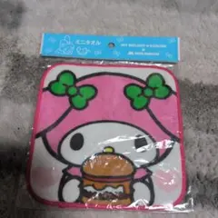 My Melody & Kuromi ミニタオル MOS BURGER
