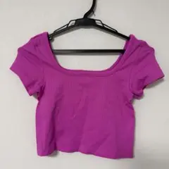 pink クロップドトップ ピンクのサムネイル