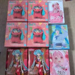 初音ミク フィギュア まとめ売り ９点セット