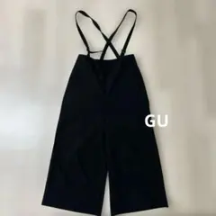 GU サロペット　黒140サイズ