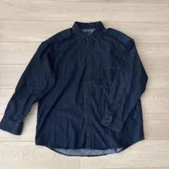 ユニクロ　デニムオーバーサイズシャツ