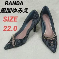RANDA　ランダ　パンプス　レース　風間ゆみえコラボ　ハイヒールのサムネイル