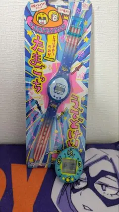 【動作確認済】初代たまごっち 青＆ 時計(動作未確認)