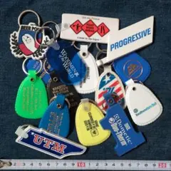 USA広告入キーリング100個☆アメリカ／vtg／ノベルティ
