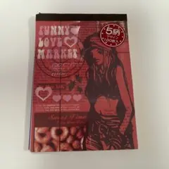 【平成レトロ メモ帳 FUNNY LOVE MARKET