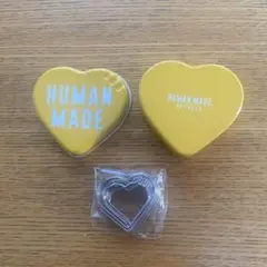 新品HUMAN MADE ノベルティ ハート型缶　クリップ付き