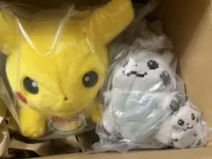 3点セット】ポケモン はじまりのピカチュウ＆おかえり！ピカチュウ ぬいぐるみ 3点セット】ポケモン はじまりのピカチュウ＆おかえり ピカチュウ
