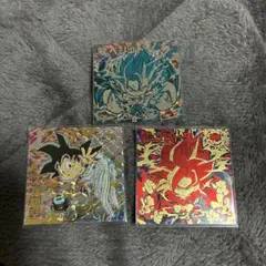 ドラゴンボール　超戦士シールウエハース　ベジット　孫悟空　ゴジータ