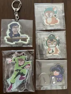 忍たま乱太郎 アクリルキーホルダー ミニアクリルスタンド 5点セット