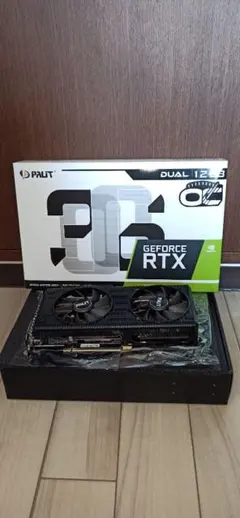 【美品】RTX3060 12GB Palit 動作確認済み 箱あり PALIT GeForce RTX3060 12GB グラフィックボード 動作確認済み｜Yahoo