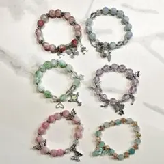 ハンドメイドブレスレットセット 6個③
