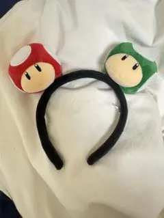 マリオ キノコデザイン カチューシャ