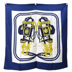 本物 良品 ■ エルメス ■ スカーフ カレ90 ブリッド ド ガラ
