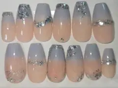 グラデーションネイルチップ 12個セット