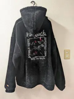 ★Mark Gonzales【マークゴンザレス】ボアジャケット 黒 XL