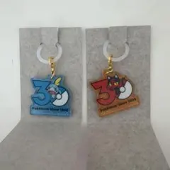 ポケチャーム30周年ロゴマスコット2 メッソン、ニャビー2個セット