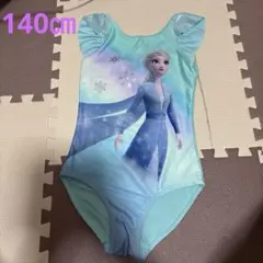 水着　140 アナと雪の女王　エルサ　キッズ　H&M ブルー