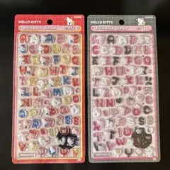 ハローキティ ボンボンドロップシール 2種セット
