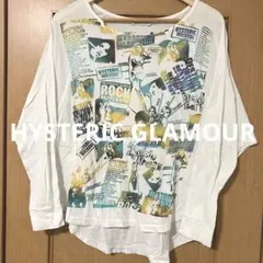 【素敵なデザイン❗️】HYSTERIC GLAMOUR ドルマン袖 カットソー
