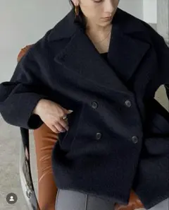 CLANE OVER LINE DOUBLE COAT サイズ2