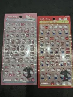 【正規品】ボンボンドロップシール　サンリオミニ　ハローキティ　2枚セット