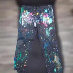 SSUR ペイントパンツ