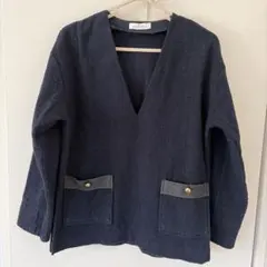 Green Label Relaxing Vネックプルオーバーカットソー