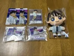 名探偵コナン セガラッキーくじ 江戸川コナン 工藤新一 世良真純 6点セット