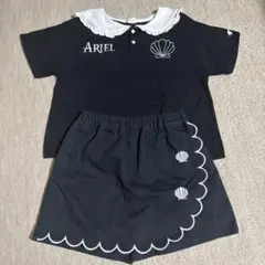 しまむら リトシー リトルマーメイド アリエル セットアップ 120