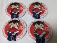 名探偵コナン コナン 花束 缶バッジ 江戸川 コナン