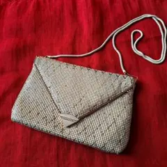 RiPe メタル メッシュ パーティーバッグ ショルダーストラップ付