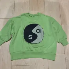 セモンアパートメント プリントスウェット【100】green