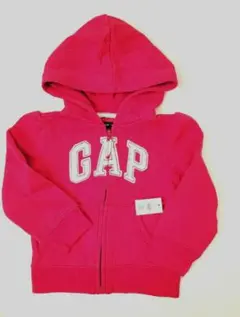 GAP フード付きジップアップパーカー 100