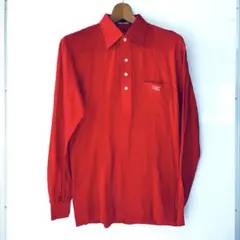 【美品】メンズトップス　長袖ポロシャツ　L 赤色　BenHogan ゴルフウェア