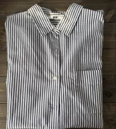 ユニクロ/ストライプシャツ