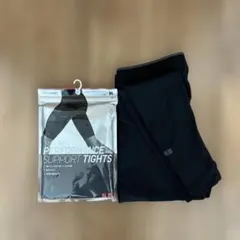 ユニクロ エアリズム パフォーマンスサポートタイツ & ハーフタイツ　2点セット