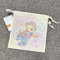 香港ディズニー 20周年 巾着 ダッフィー ジェラトーニ