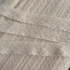 ストレッチレース 15m ミルクティー