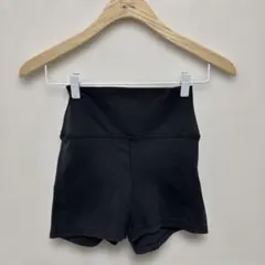 Capezio ブラック ハイウエストショートパンツ Mサイズ