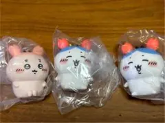 ちいかわソフビフィギュア3  カニなハチワレ×2 古本屋