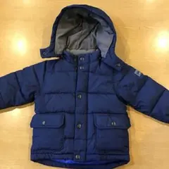 baby GAP フード付きダウンジャケット 1歳用 ネイビー
