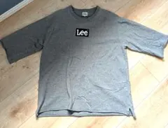 Lee ボックスロゴ Tシャツ グレー Lサイズのサムネイル
