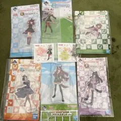 ウマ娘 アクリルスタンド 8個セット 一番くじ 明治