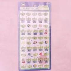 ボンボンドロップシール　mini ディズニー　トイストーリー　リトルグリーンメン