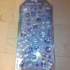 ボンボンドロップシール　よるねこボンボン　シャーベット