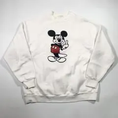80〜90's vintage ヴィンテージ ミッキー スウェット トレーナー