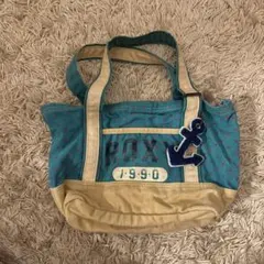 ROXY ロキシー ドット柄 トートバッグ グリーンのサムネイル