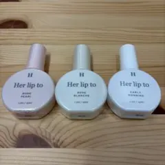 Her lip to ボディミスト ハリプ バラ売り⭕️ - メルカリ