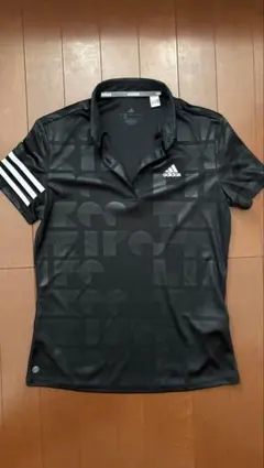 adidas ポロシャツ ブラック 総柄 半袖のサムネイル