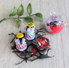 本日削除です。ハロウィン☆不気味かわいいミニチュアスイーツ　おまとめ割あります＊